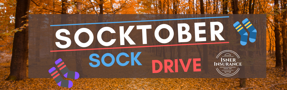 Socktober Sock Drive Isner Insurance
